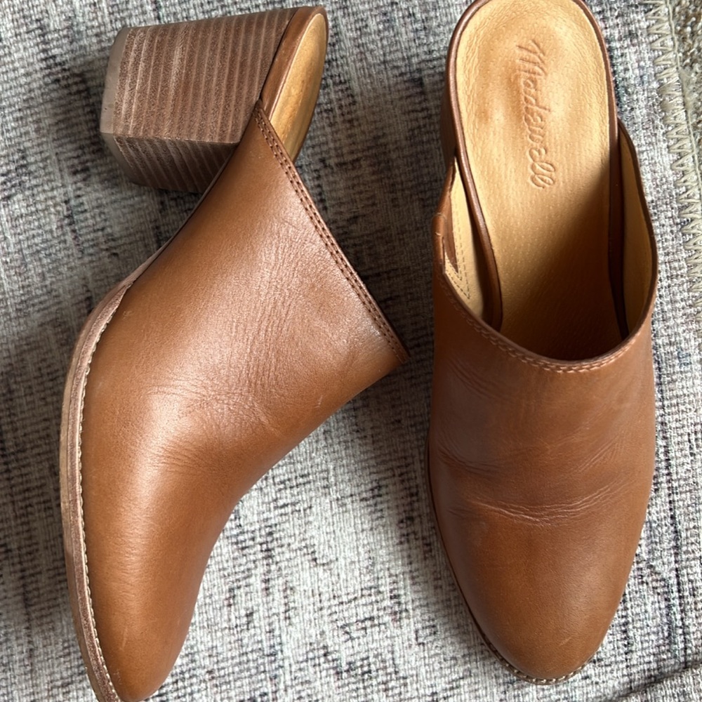 Madewell mules size 10